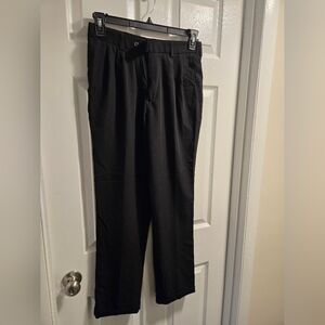 George Men's Elegant Black Dress Pants, 30x30